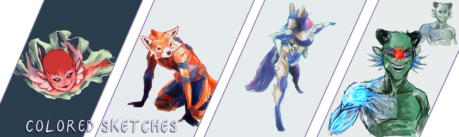 Colored Sketches